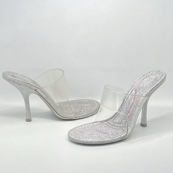 Alexander Wang Glitter Stiletto Sandals size 39 - Picture 12 of 15